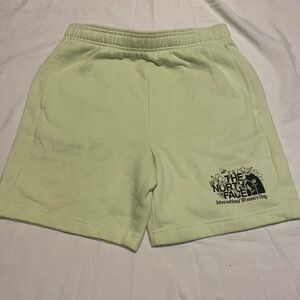 The North Face Light Green Athletic Shorts